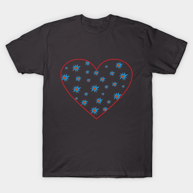 Explosive love T-Shirt by COBAMI